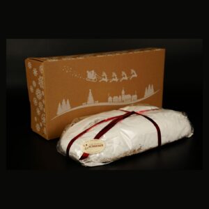 Mandelstollen 1,5 kg im Geschenkkarton